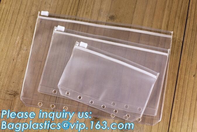 Plastic Bag OEM Custom PVC Loop Handle Image Printed Plastic Shopping Bag,Promotional Clear Waterproof Plastic Cosmetic