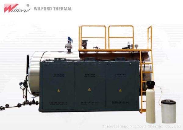 Cleaning Line Energy Efficient Electric Boiler Customized Dimension High