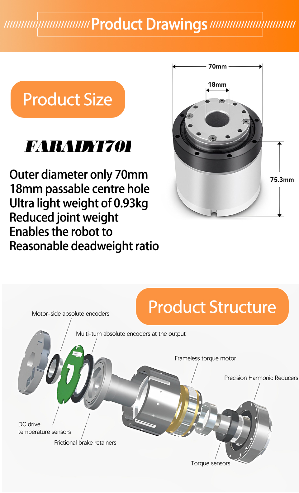 High Torque Harmonic Gear Motor 110V 220V Asynchronous Motor