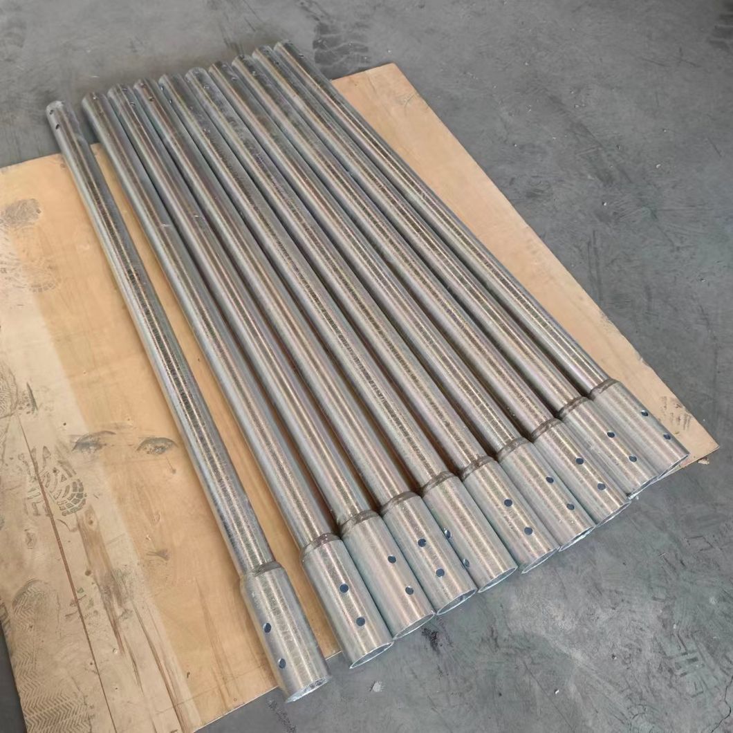 Hot DIP Galvanzied Prefab Steel Ground Pile Foundation System Screw Helical Anchor Bolt