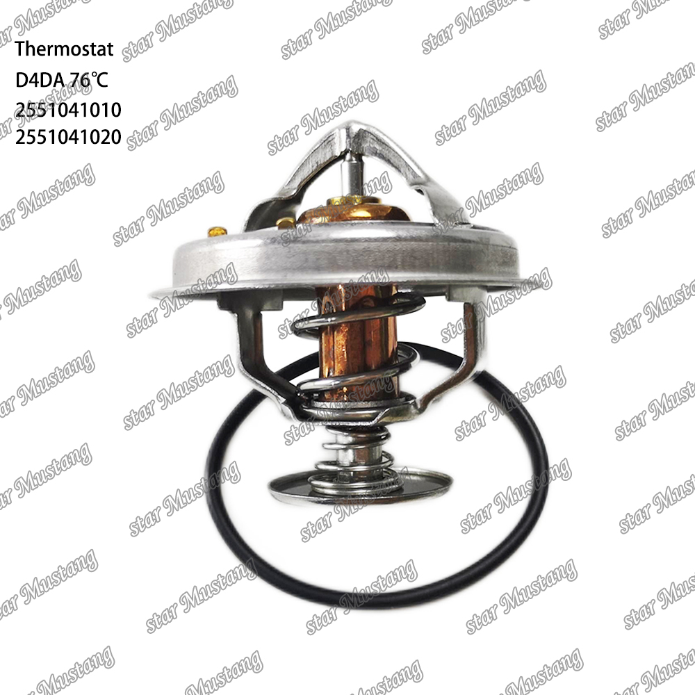 Thermostat D4DA 76℃ 2551041010 2551041020 Engine Part
