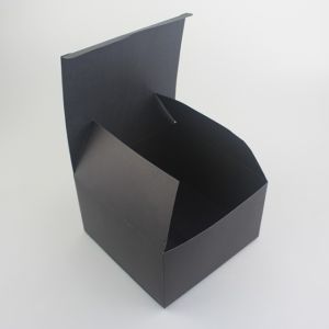 Square Cheap Cardboard Hat Box with Clear Window and 1-3 Days Sample Time for