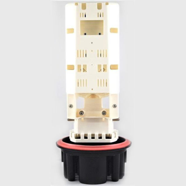 576 Ribbon Core IP68 PP ABS Dome Fiber Optic Splice Closure 29 Port 8 Trays
