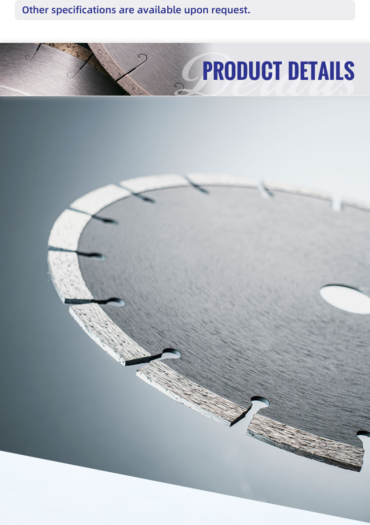 4" Segmented Disc Durable 150mm Diamond Band Saw Blade for Granite Cutting Chinese