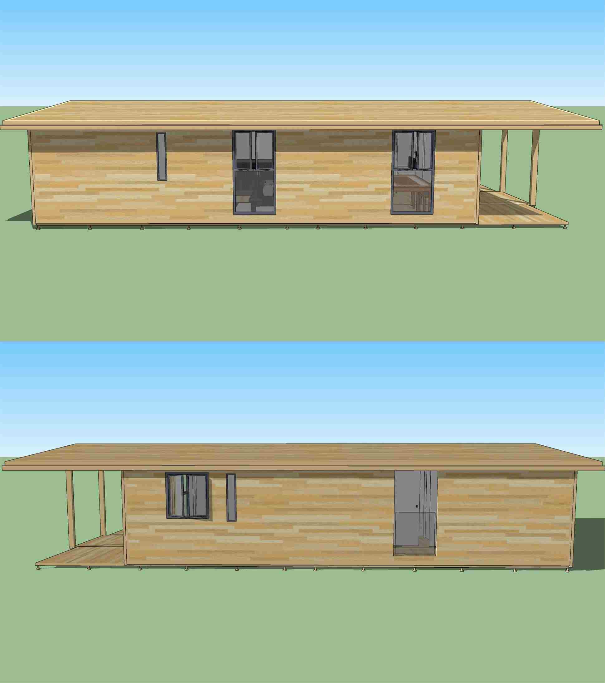 Flexible Combination Expandable Container House / Luxury Prefabricated Homes