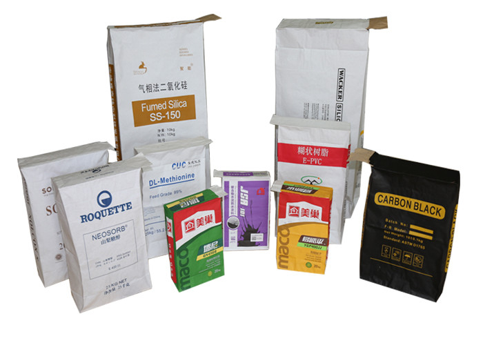 Logo Print Industrial Paper Bags Ceramic Tile Grout Cement Packaging Paper Bags