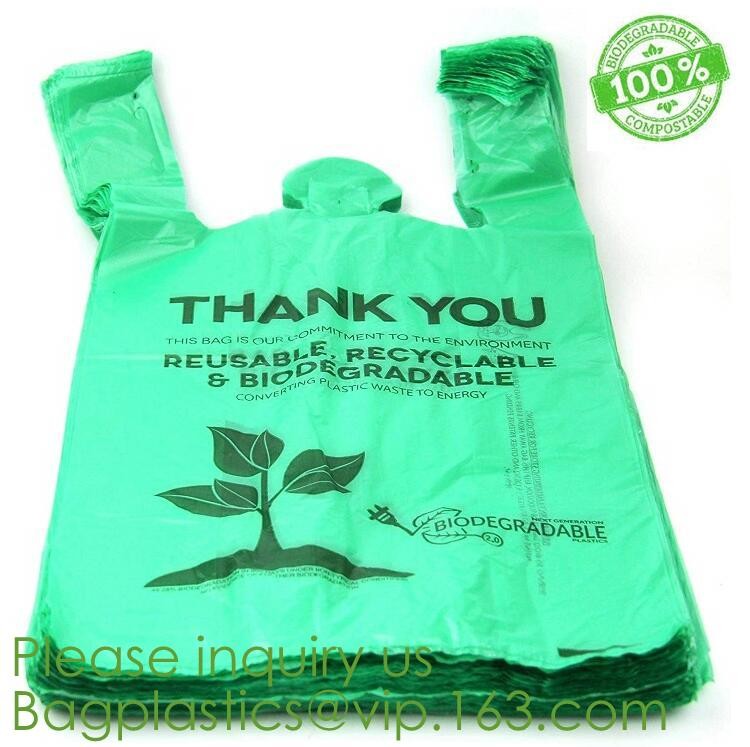 Eco-friendly Roll Compostable Plastic Bag Drawstring Biodegradable Garbage Bags,cornstarch custom compostable biodegrada