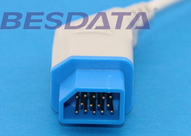 SpO2 Pulse Oximeter Finger Probe For 14Pin Nihon Kohden BSM Life Scope