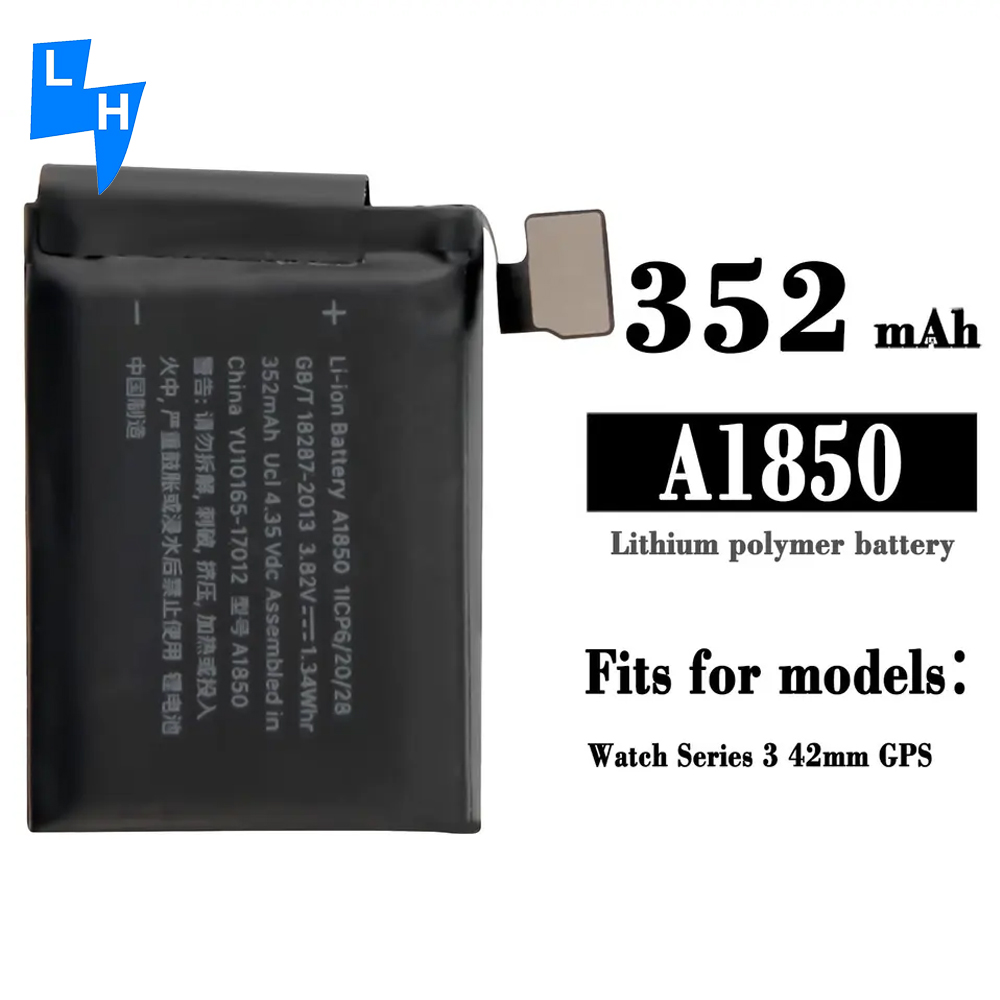 500pcs OEM Rechargeable Batteries for Apple Series 3 38mm 42mm A1850 A1875 A1847 A1848