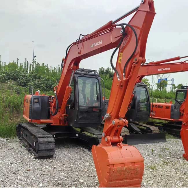 0.28m³ Bucket Capacity Used HItachi ZX80 Original Excavator Compact Crawl Excavator