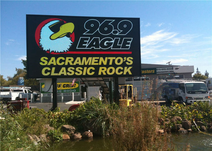 Commercial DIP P10 Outdoor Front Service LED Display For Advertising