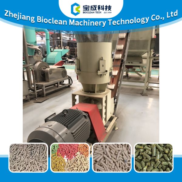 Quality Biological Flat Mold Biomass Wood Pellet Machine Wood Ash Compression for sale