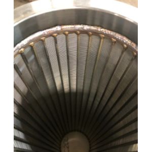 V Type 2x1m Wedge Wire Filter Element Solid Liquid Separation