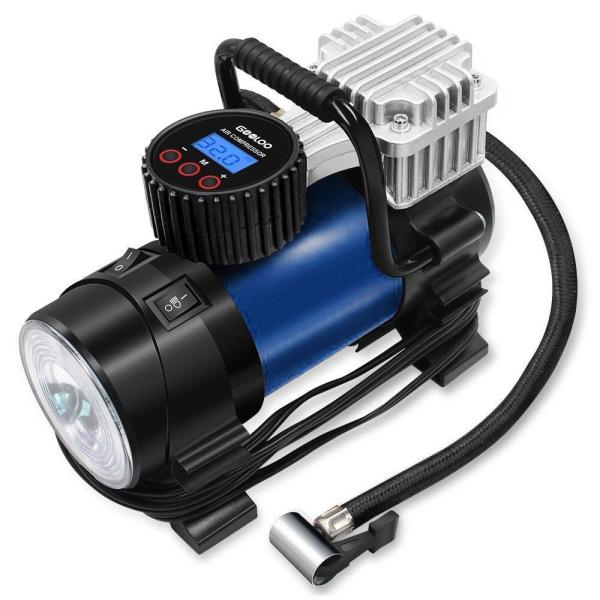 Portable Car Accessories Electric Inflator for Bus Truck Aluminum Alloy Plastic