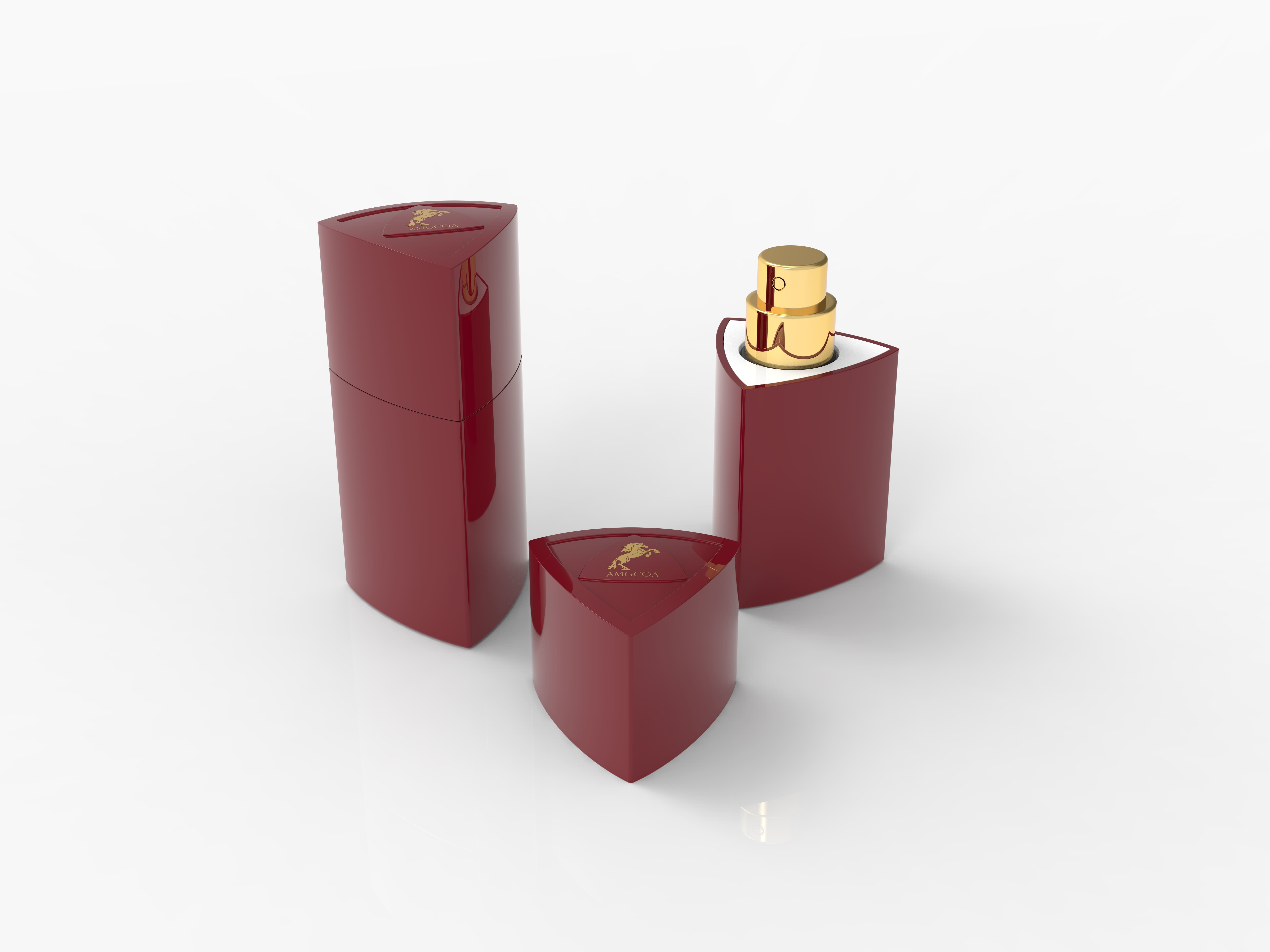Customized Colorful Zamak Perfume Caps Magnet Cap Zinc High-End Perfume Set