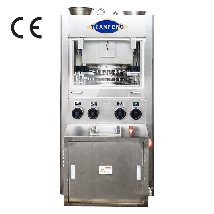 139200 Pcs / H Pharmaceutical Pill Press Chlorine Tablet Press Machine
