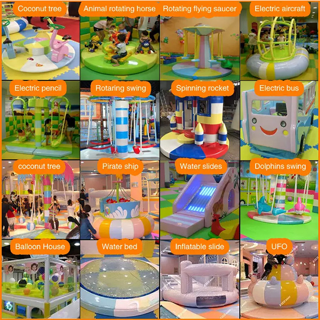 Car Amusement Park Soft Kids Indoor Playground Equipment ECO - Friendly
