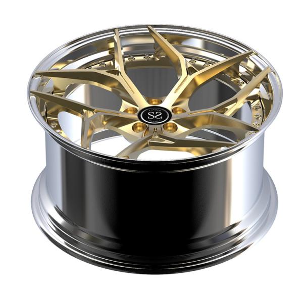 Audi Tt Custom Forged 20 Inch 2 Piece Polish Rims 6061 T6 Aluminum Alloy 5x112