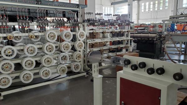 Multiple Core Optical Fiber Cable Extrusion Machine , Messenger Fiber Optic