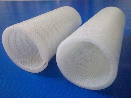 Polyester Reinforced Braided Silicone Tubing For Electrical Appliances