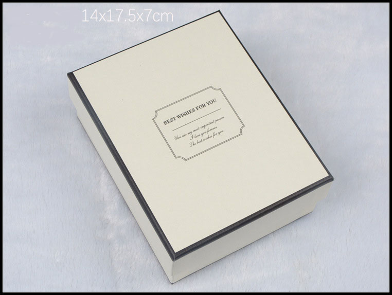 Customized Sizes Lift Off Lid Color Paper Clothing Packaging Box with Customer's Logo
