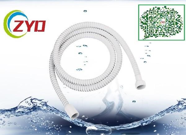 White Coat Painting 1.5M Flexible Double lock Toilet S.S Shower Hose With brass