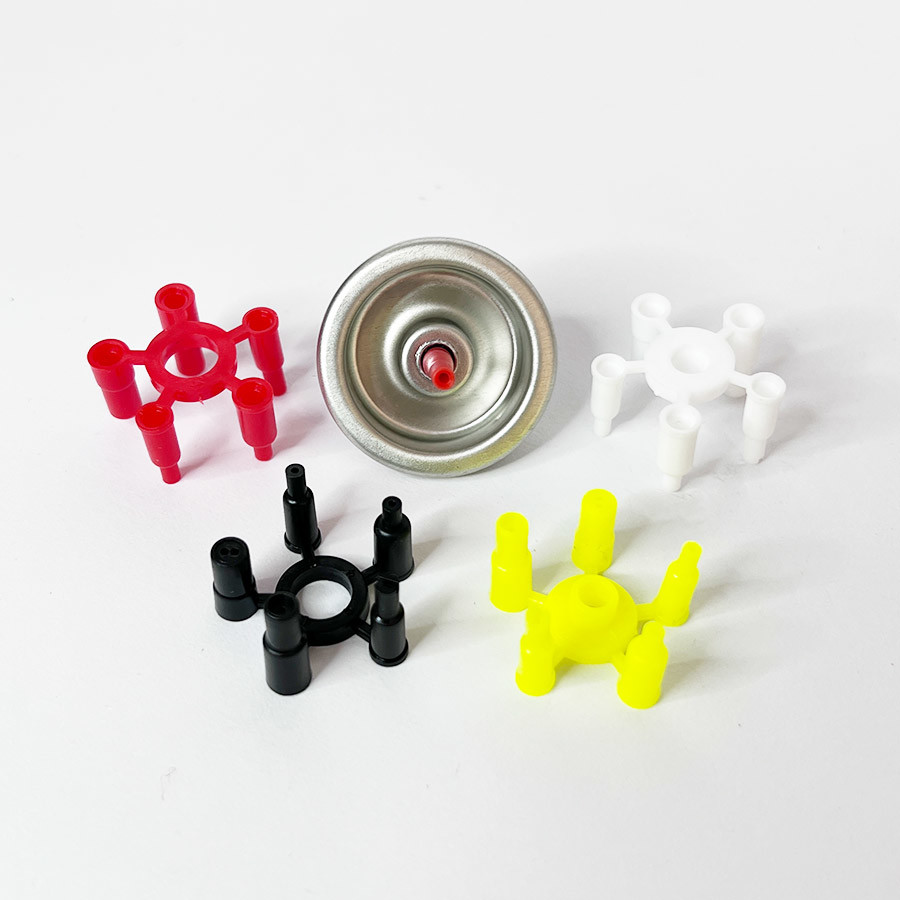 Customization Butane Lighter Refill Valve 1inch Size With Stainless Steel Spring
