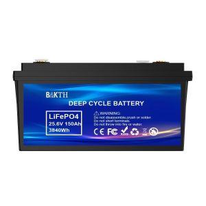 150Ah LiFePO4 Lithium Battery 24V LiFePO4 Solar Battery with Multi-functions