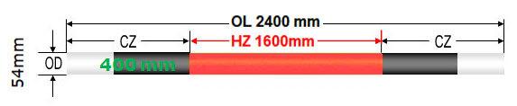 ED Type Silicon Carbide Rod 0