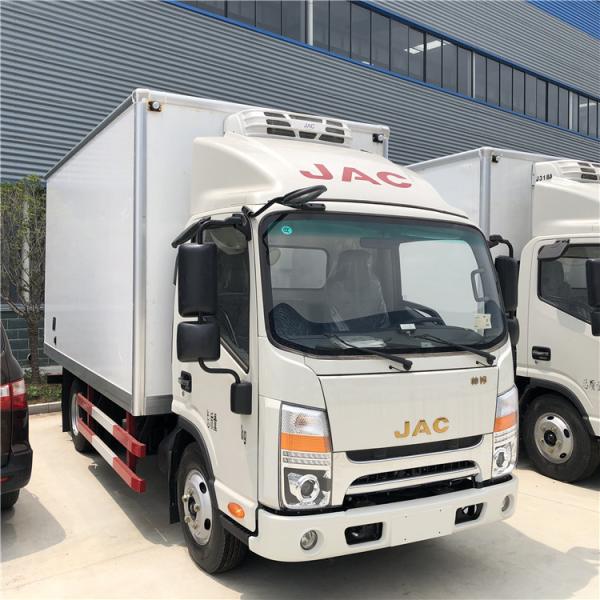 4 TONS 5 TONS RHD LHD JAC EURO 3 HYDRAULIC DOOR REFRIGERATED TRUCK REFRIGERATOR