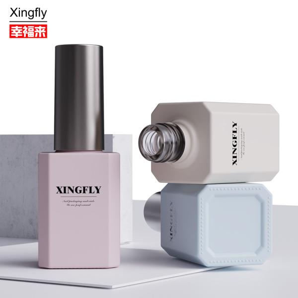 15ml Nail Polish Bottle UV Cosmetic Packaging Empty Nail Polish Bottles With
