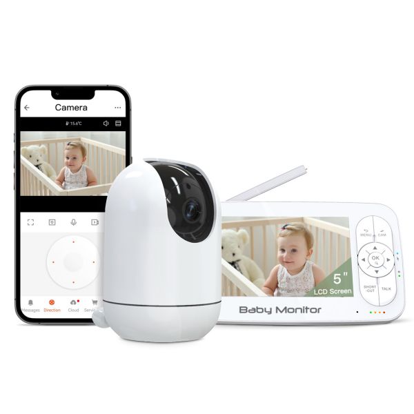 Quality Smart Home Security Video Baby Monitor With App Remote Control Human Motion Tracking for sale