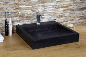  Artisan Black Small Bathroom Sink Depth Customiable Faucet Decor Under Counter Manufactures