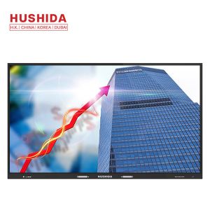 HUSHIDA 98 inch IR touch screen smart gesture control smart whiteboard for