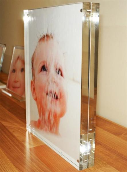 Acrylic Material Acrylic Photo Strip Frames for gift