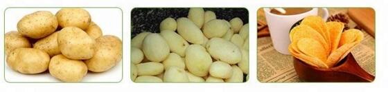 Healthy 180kg/h Fully Automatic Potato Chips Making Machine