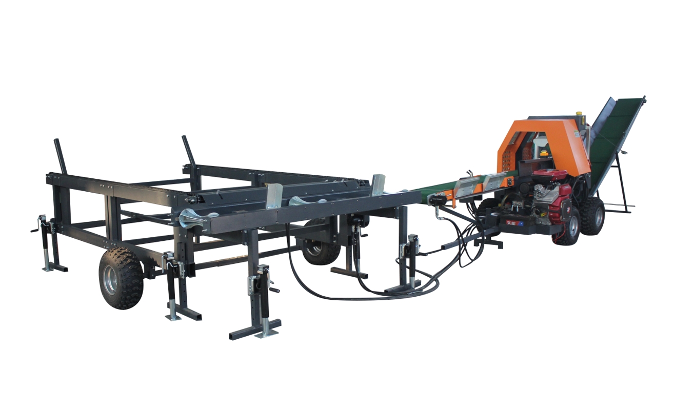 Log Band Saw Type 27HP 31 Inch Portable Woodcutting Bandsaw Mill with Horizontal Design