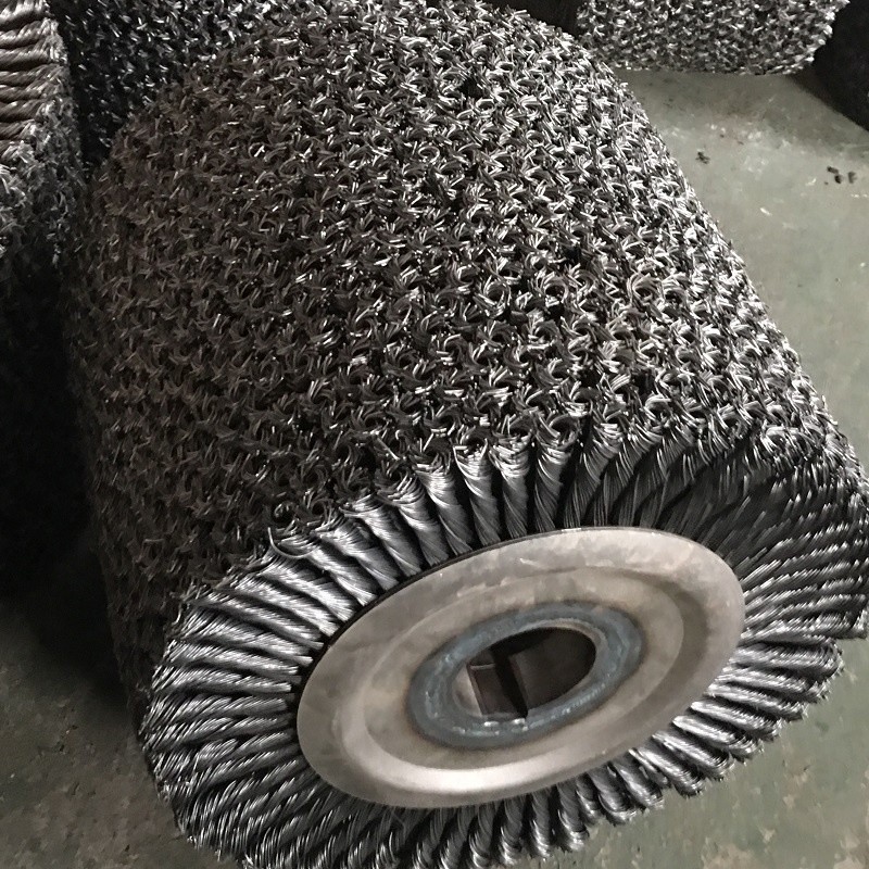 Heavy Duty Twisted Knot Wire Cup Wheel Brush 25mm Filament