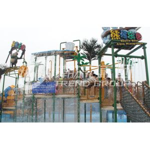 Funny Aqua Playground Fun Water Slides Combination With Biggest Water Slide For