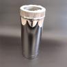 Buy cheap ISO9001 Double Wall Straight Length Stove Flue Pipe For Spigot Locking System from wholesalers