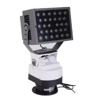 Factory Price Waterproof IP65 Stainless Aluminum Outdoor Light Prison Warship Marine Sea Vessel Expedition Maritime 300 Meters LED Search Rescue Light