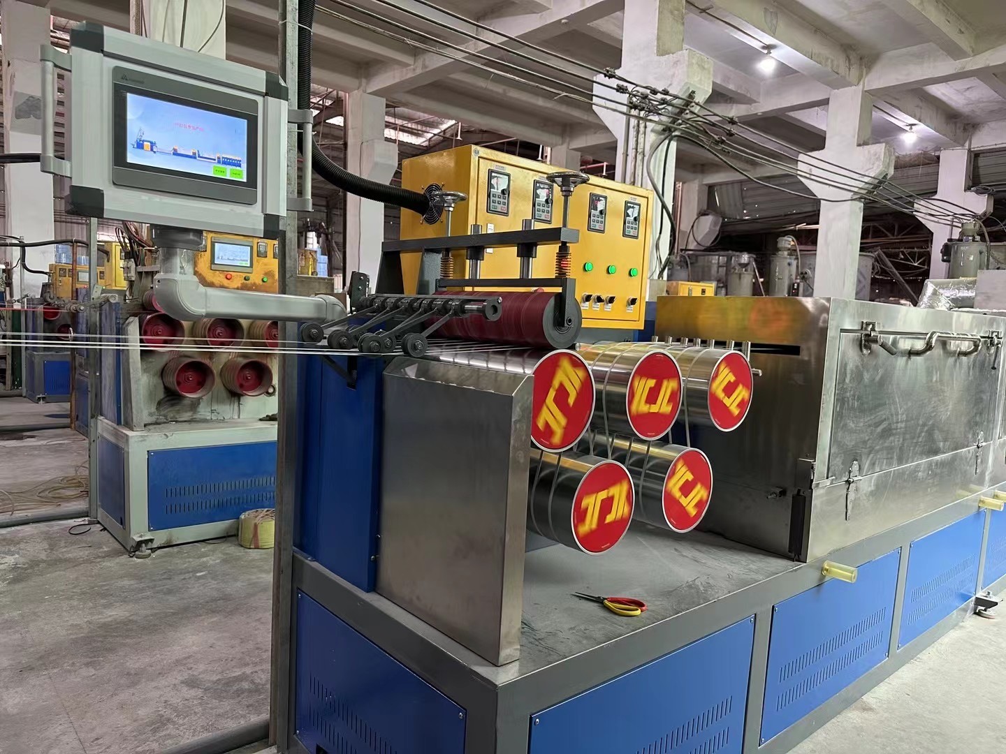 PP Strap Making Machine with Video Outgoing-Inspection Recycle/New Raw Material 0.4-1.2mm Thickness