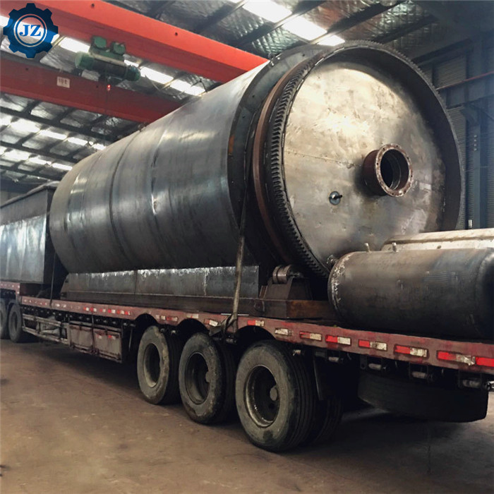No Pollution Waste Plastic To Oil Pyrolysis Machine/ Scrap Tire Recycle To Oil Plant