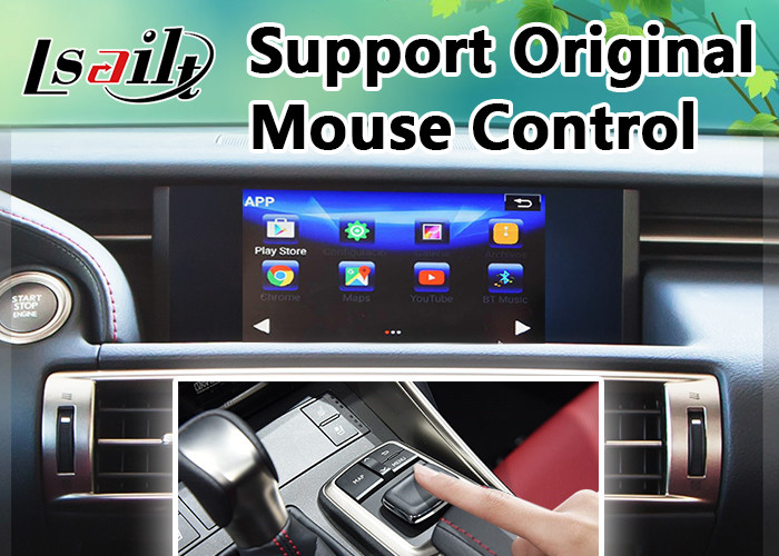 Lsailt Android Video Interface for Lexus IS250 IS300h IS350 IS200t IS300 IS Mouse Control 2013-2016