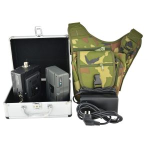 Manpack Cofdm Hd Video Transmitter , Mobile Video Transmitter Low Consumption