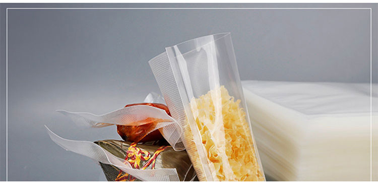 Reusable Food Saver Vacuum Sealer Bags Packaging Storage Compressed