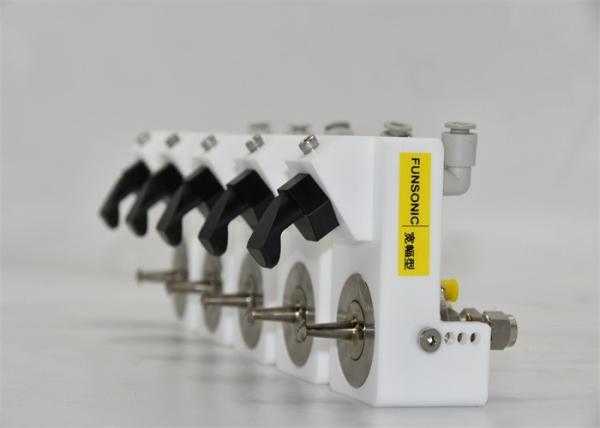 15W 100Khz High Frequency Ultrasonic Nozzles Widemist Spraying Coated For Big