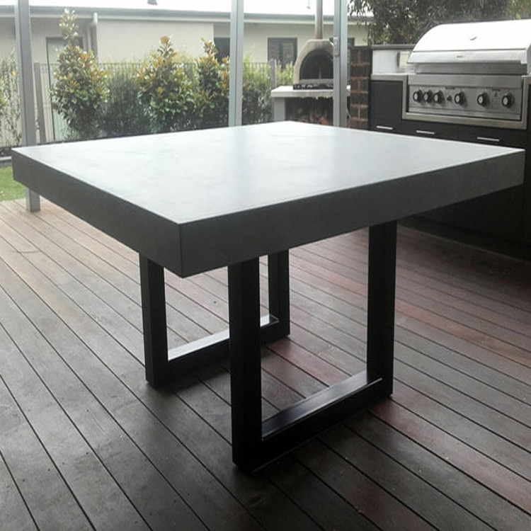 Durable Large Concrete Tables for Outdoor Dinning Concrete grc Table Sets For Home