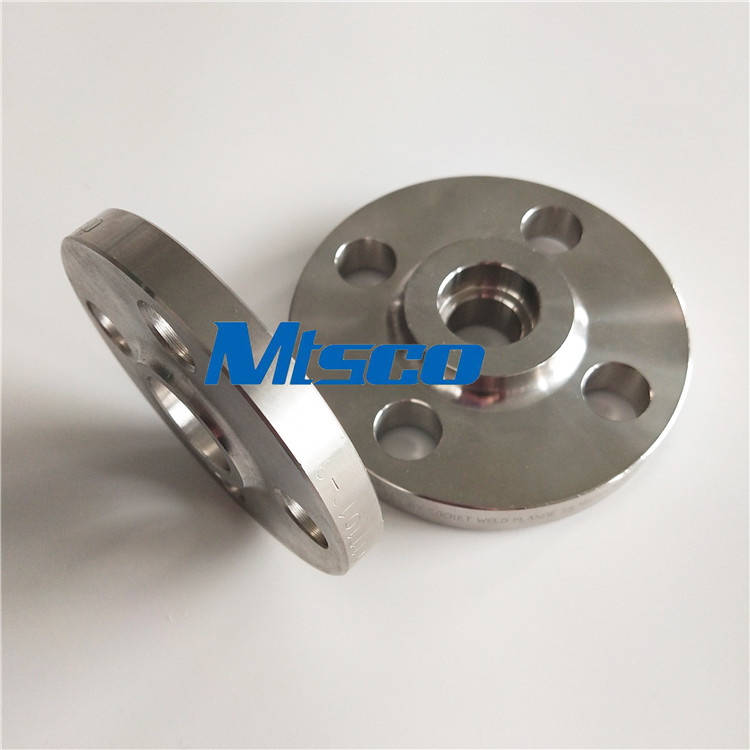 ASME / ANSI B16.5 2205 / 2507 Flanges Pipe Fittings , Duplex Steel Slip On Flange