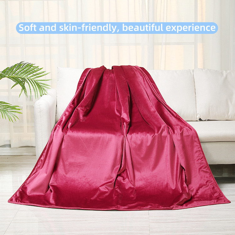 King Size Self Heating Blankets , Graphene Winter Electric Blanket